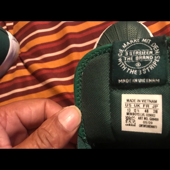 Canvas shell-toe adidas - Picture 5 of 5